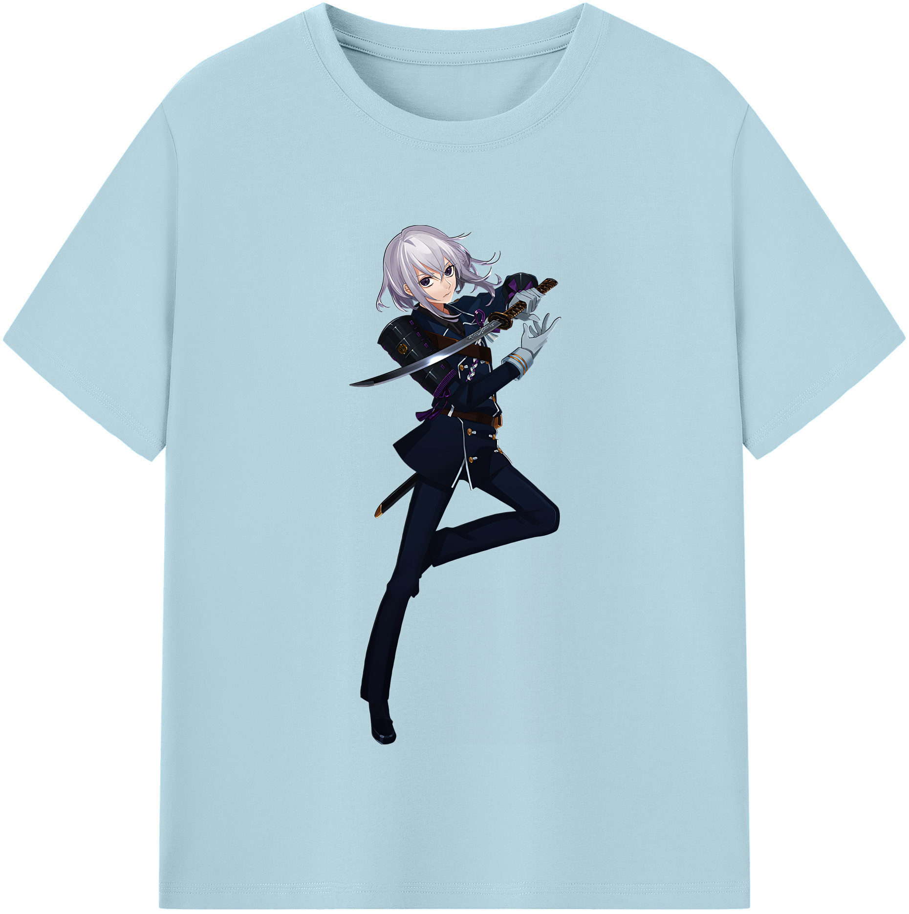 （画像用） 刀剣乱舞 Touken Ranbu 綿100％半袖Tシャツ（フロントプリント）